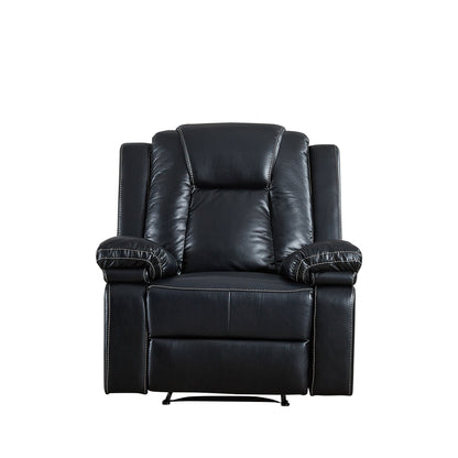 Fauteuil inclinable en cuir reconstitué