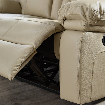 Fauteuil inclinable en cuir reconstitué