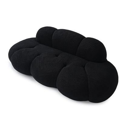 Canapé Cloud rembourré Boucle, canapé de sol moderne sans cadre