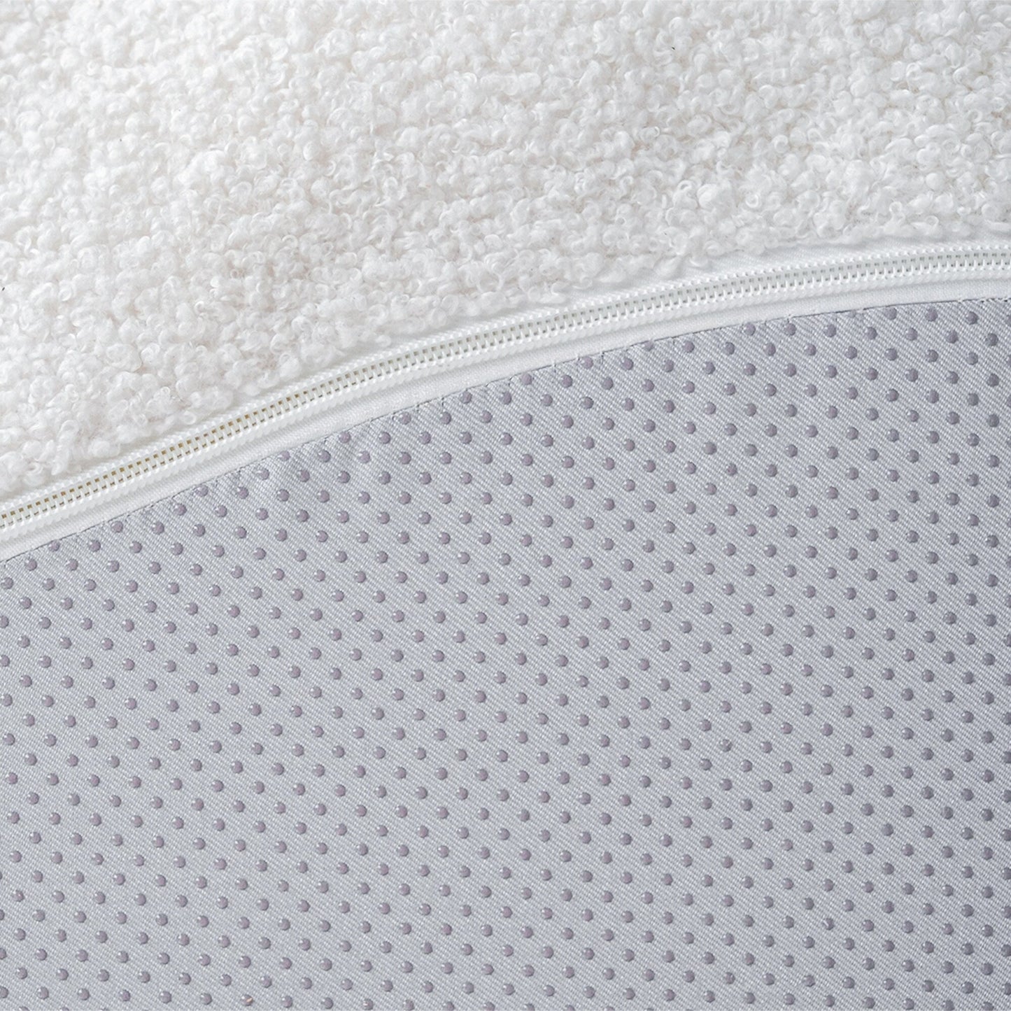 Canapé Cloud rembourré Boucle, canapé de sol moderne sans cadre