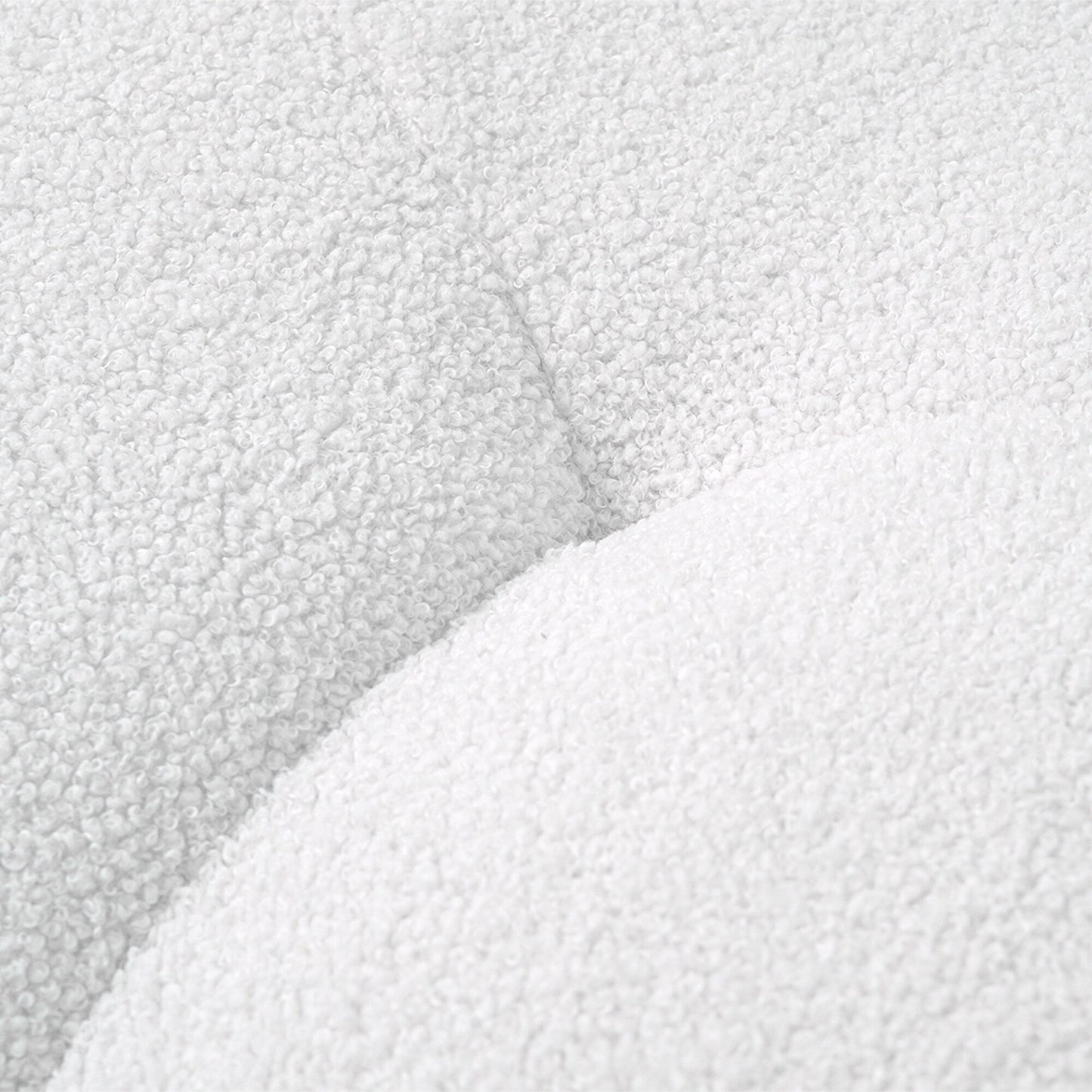 Canapé Cloud rembourré Boucle, canapé de sol moderne sans cadre