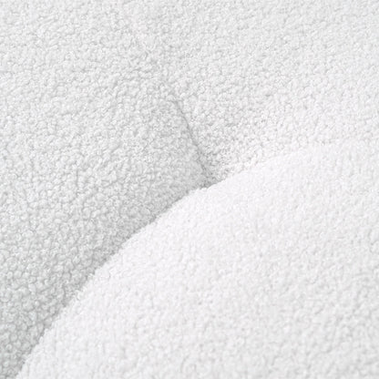 Canapé Cloud rembourré Boucle, canapé de sol moderne sans cadre