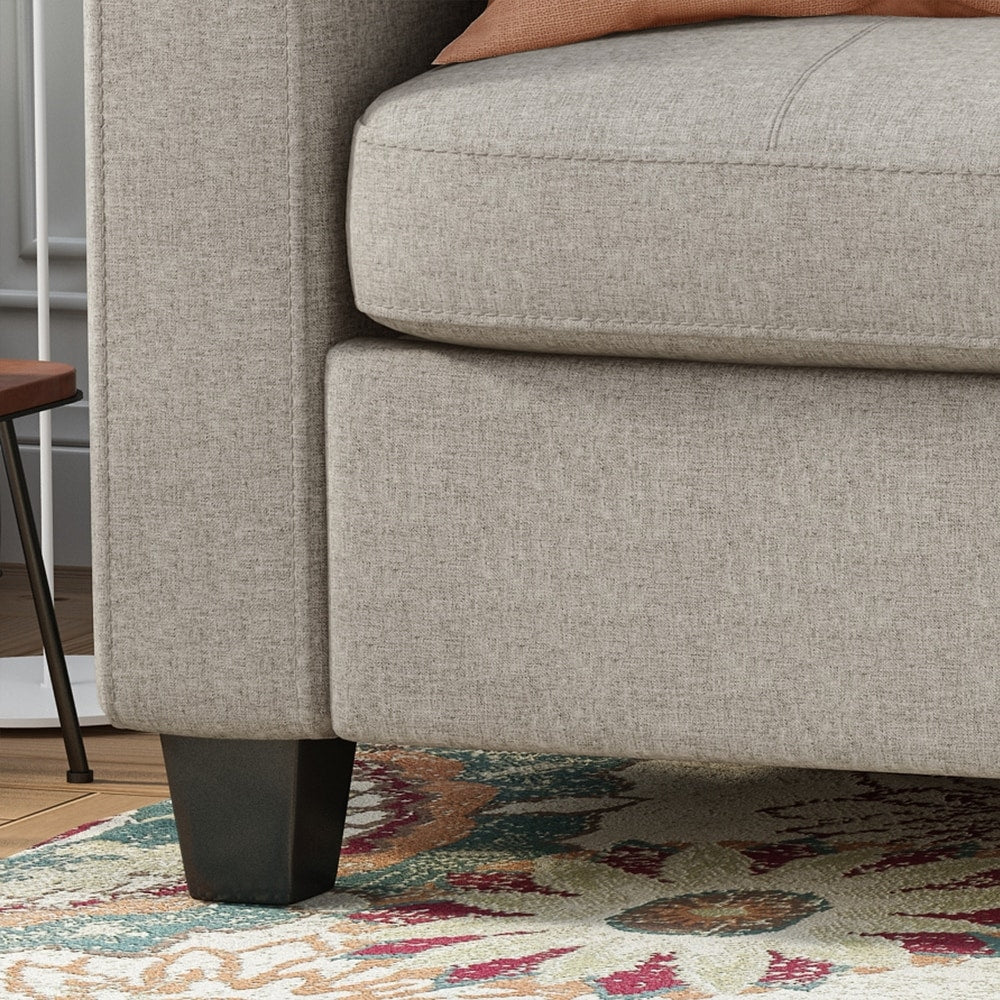 Canapé trois places Bowden en polyester par Christopher Knight Home