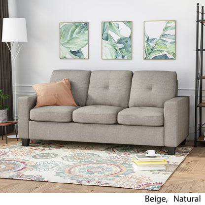 Canapé trois places Bowden en polyester par Christopher Knight Home