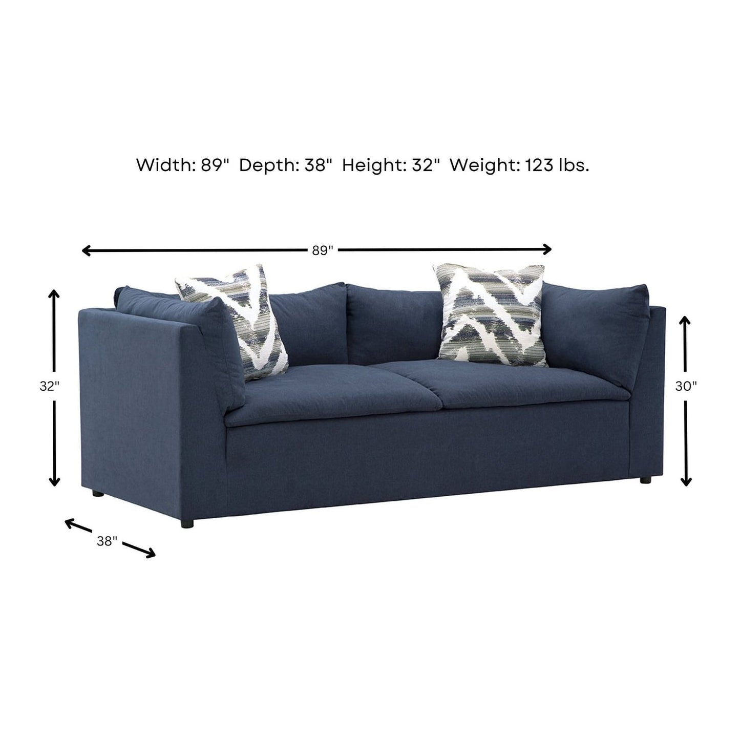 Canapé Brianna simplement essentiel