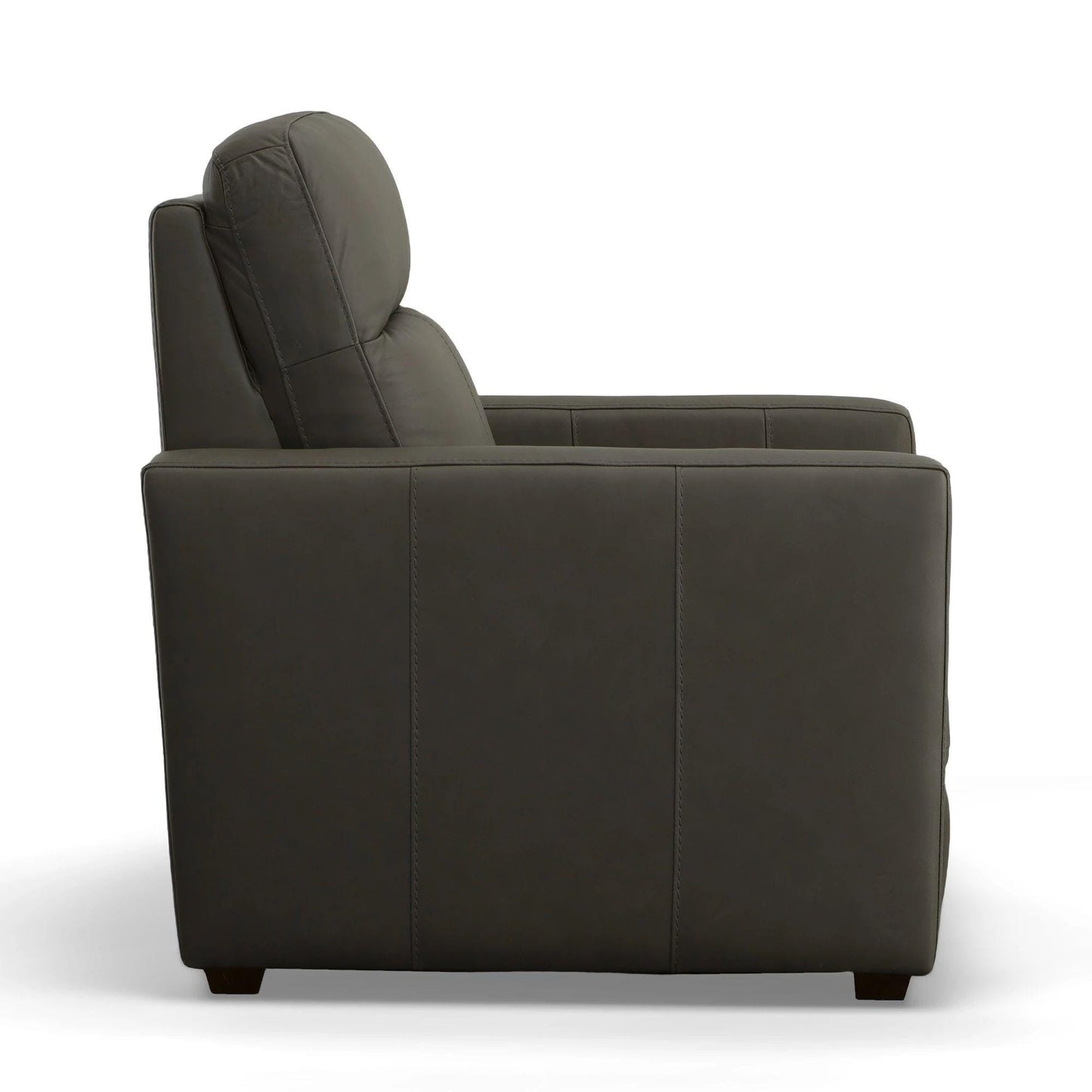 Fauteuil inclinable électrique Broadway en cuir de qualité supérieure avec appui-tête électrique par Flexsteel