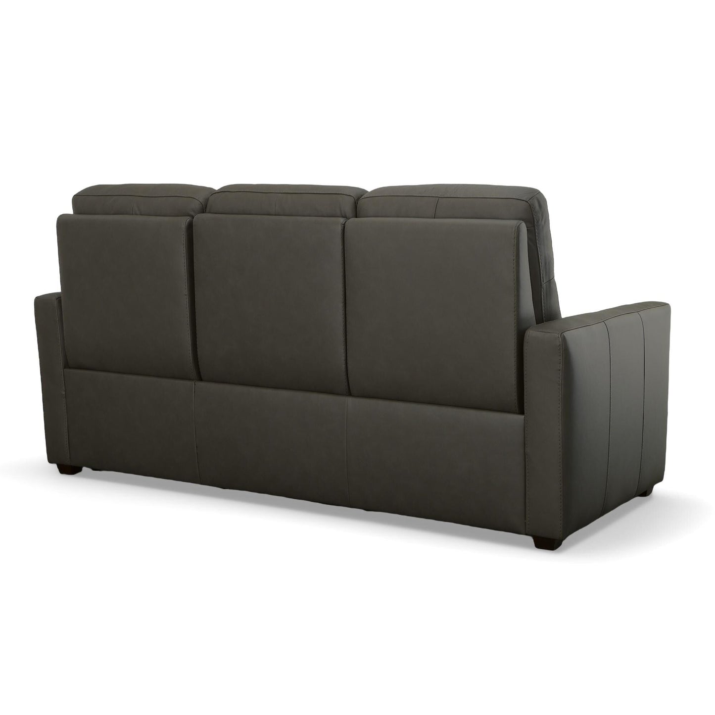 Canapé inclinable électrique Broadway en cuir avec appuie-têtes électriques par Flexsteel