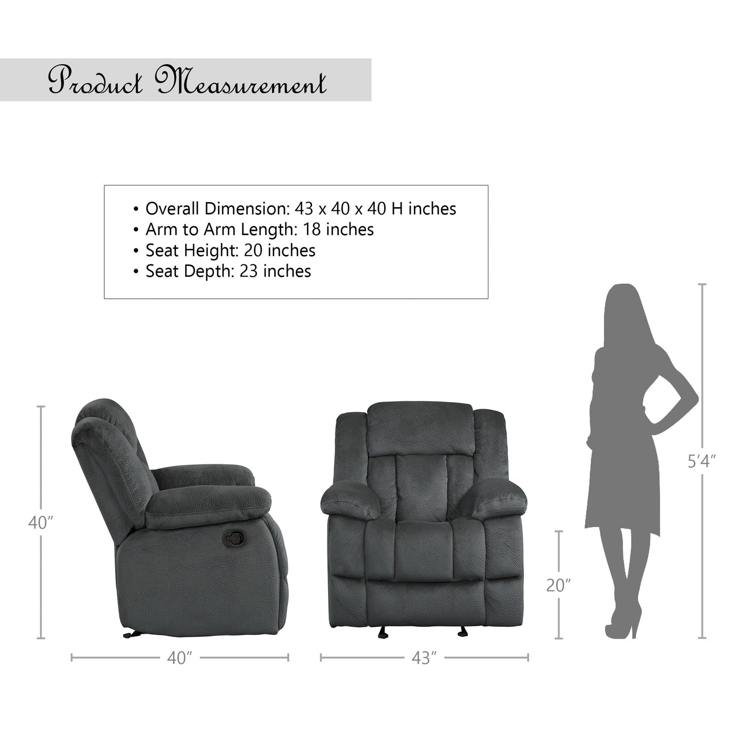Fauteuil inclinable Brooks Glider