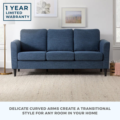 Canapé Brookside Clara 73 à accoudoirs incurvés rembourrés