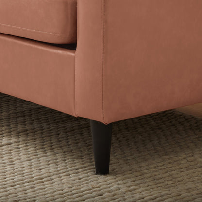 Canapé Brookside Ellen 75 à accoudoirs arrondis rembourré