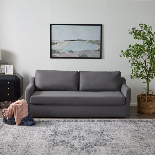 Canapé 3 places Brookside Nelle avec housse rembourrée