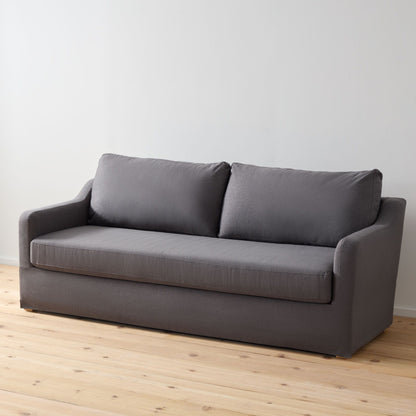 Canapé 3 places Brookside Nelle avec housse rembourrée