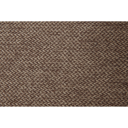 Canapé modulaire 3 places marron de 87,9 po avec pouf, accoudoirs et dossiers réglables, sièges avec rangement et coussins épais