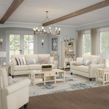 Grand canapé de salon 3 places Bush Furniture Coventry 85W