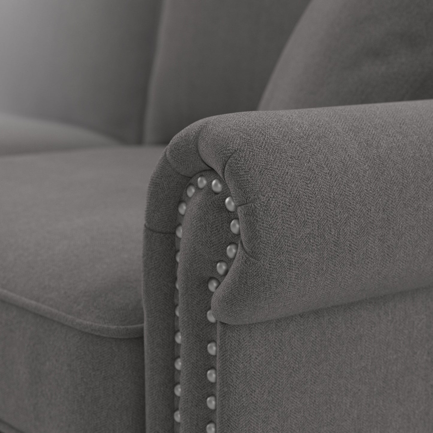 Grand canapé de salon 3 places Bush Furniture Coventry 85W