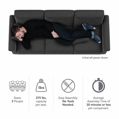 Grand canapé de salon 3 places Bush Furniture Coventry 85W