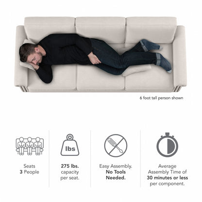 Grand canapé de salon 3 places Bush Furniture Coventry 85W