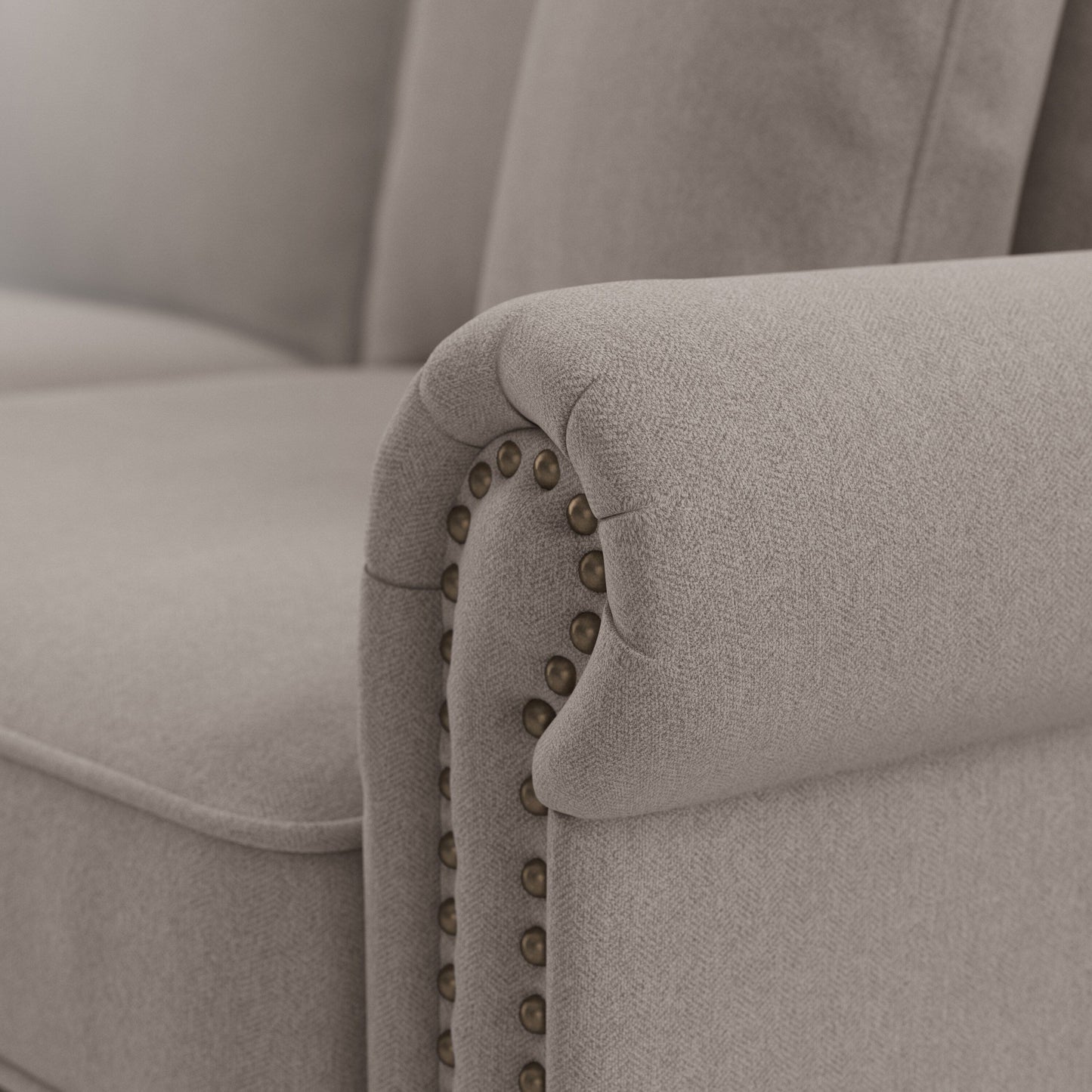 Grand canapé de salon 3 places Bush Furniture Coventry 85W