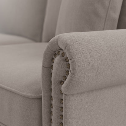 Grand canapé de salon 3 places Bush Furniture Coventry 85W