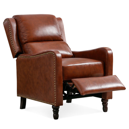 Fauteuil de salon confortable en cuir COZYMAN