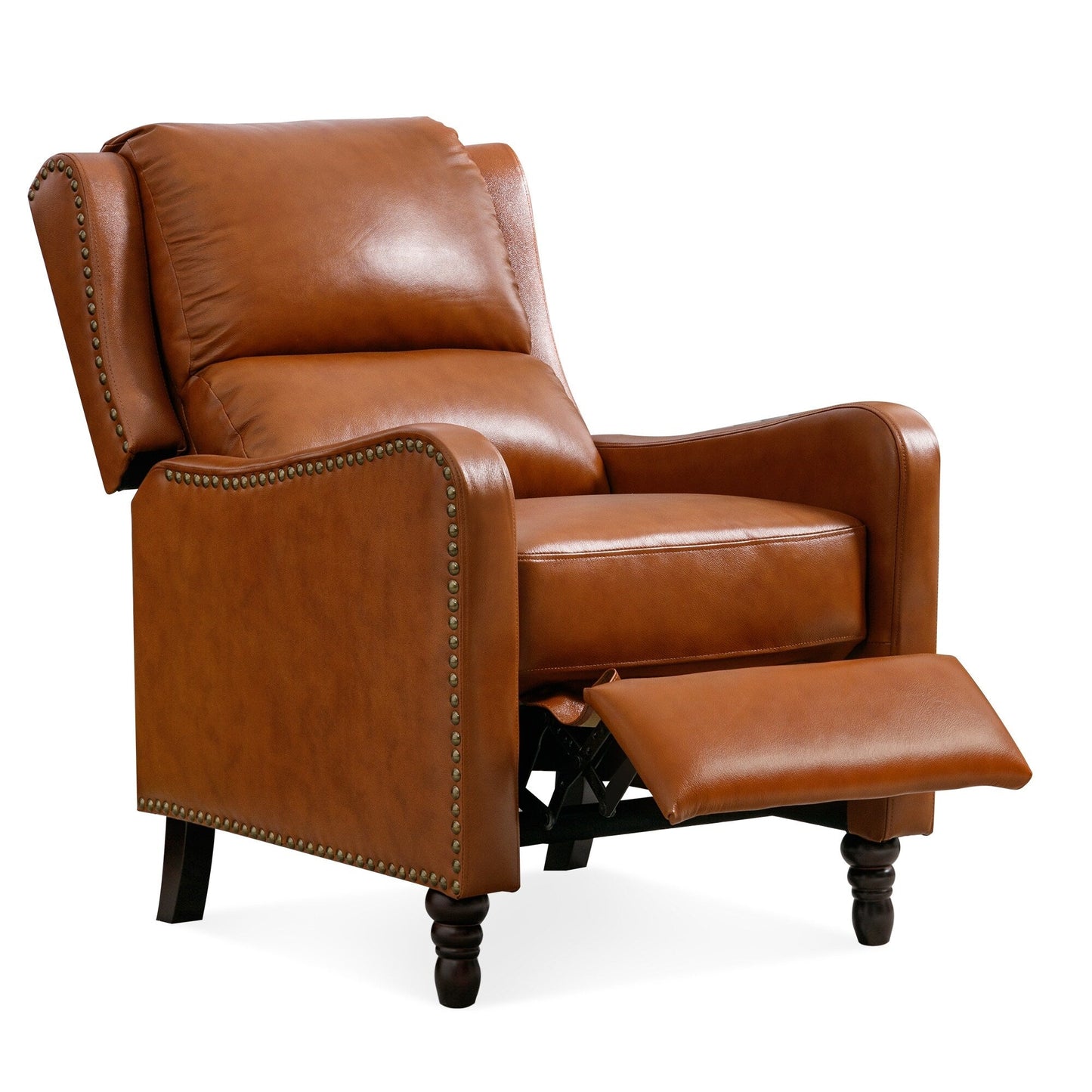 Fauteuil de salon confortable en cuir COZYMAN