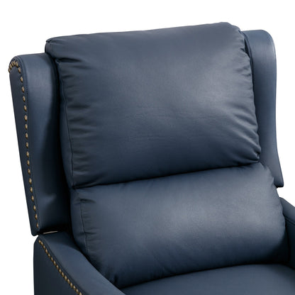 Fauteuil de salon confortable en cuir COZYMAN