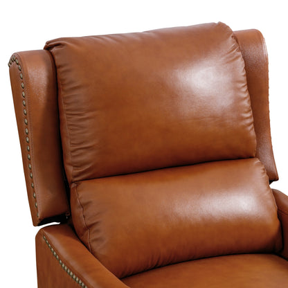 Fauteuil de salon confortable en cuir COZYMAN