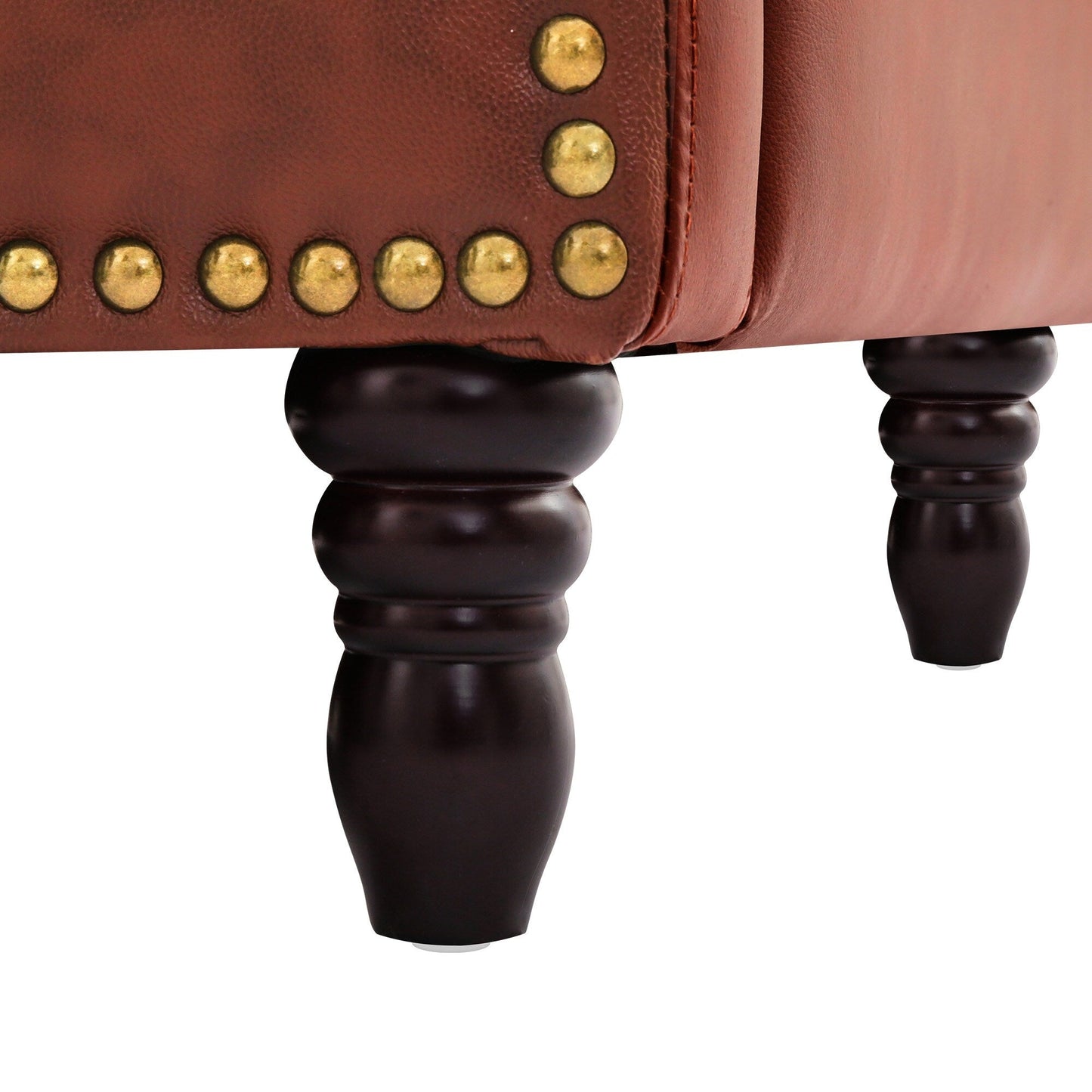 Fauteuils inclinables modernes en cuir véritable COZYMAN, fauteuils inclinables réglables avec accoudoirs confortables, lot de 2