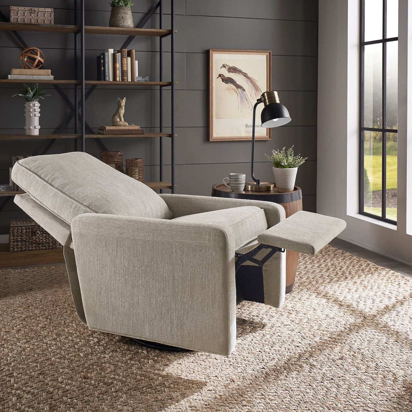 Fauteuil inclinable pivotant Cadeau Push Back par iNSPIRE Q Modern