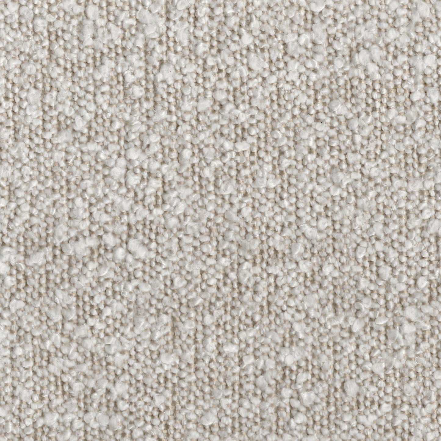 Canapé Caisy, polyester ivoire, coussins en mousse, structure en pin massif, 93 pouces