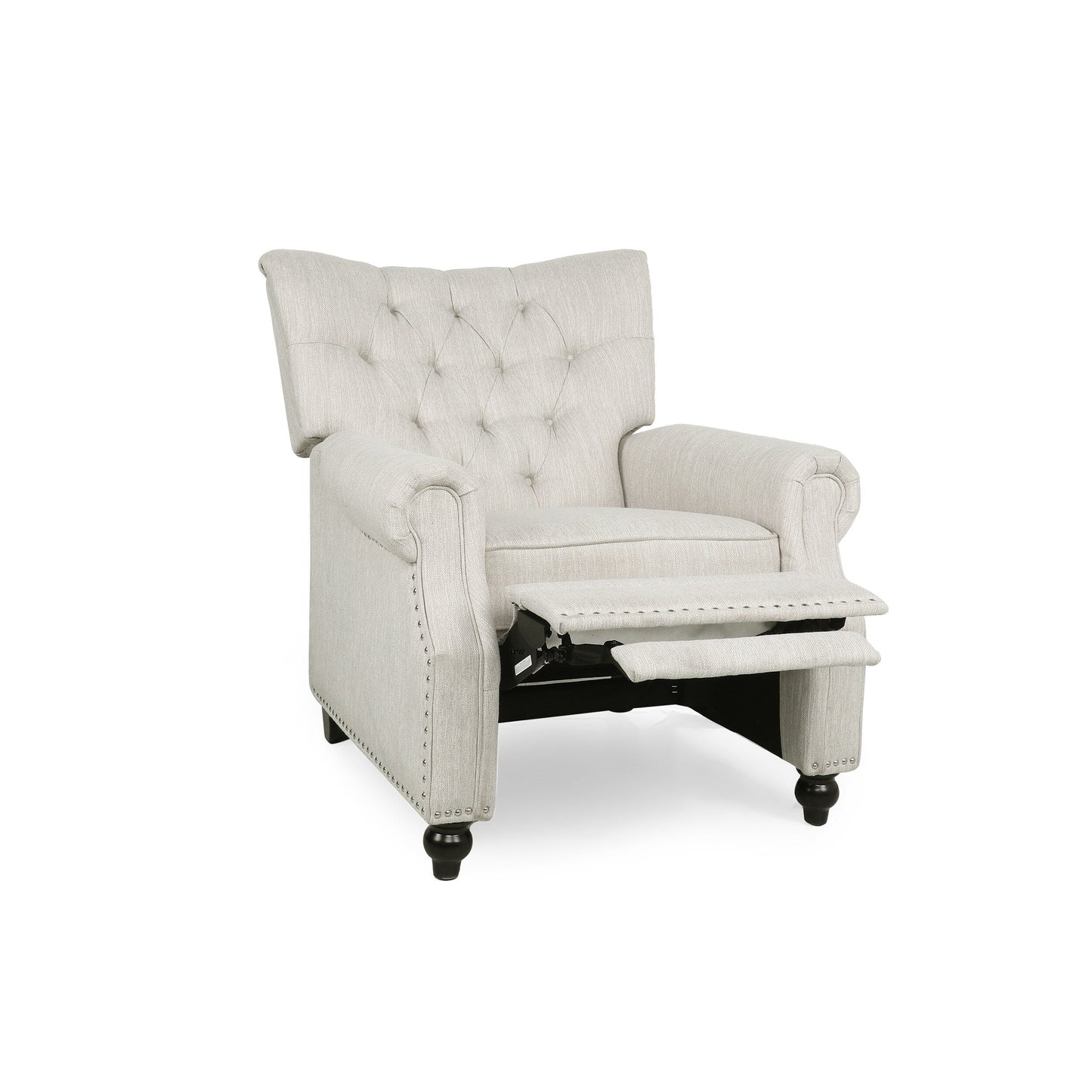 Fauteuil inclinable contemporain rembourré Callade par Christopher Knight Home