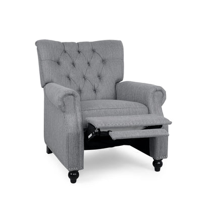 Fauteuil inclinable contemporain rembourré Callade par Christopher Knight Home