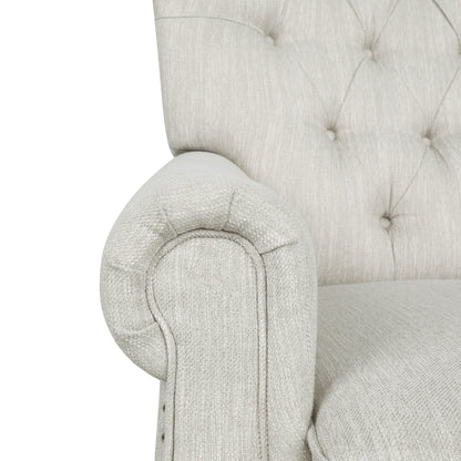 Fauteuil inclinable contemporain rembourré Callade par Christopher Knight Home