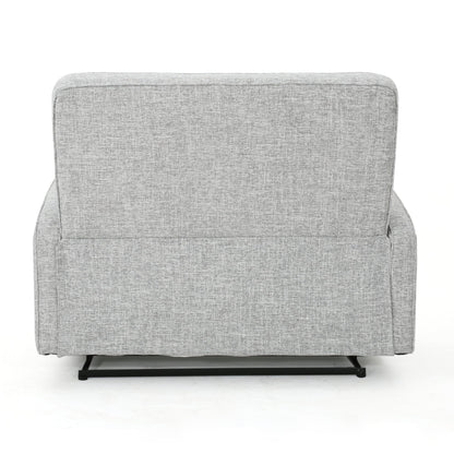 Fauteuil inclinable surdimensionné capitonné Calliope par Christopher Knight Home