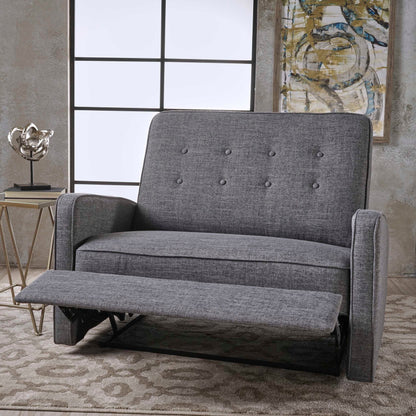 Fauteuil inclinable surdimensionné capitonné Calliope par Christopher Knight Home