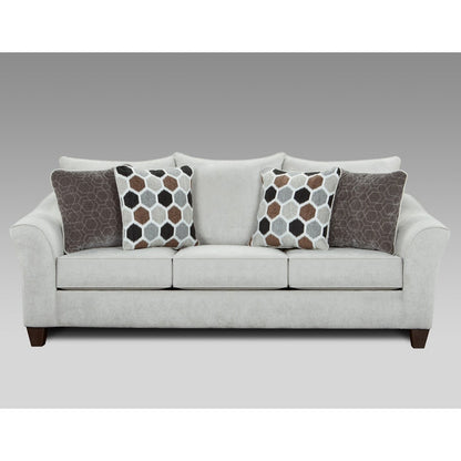 Canapé à dossier coussiné en tissu Camero de Roundhill Furniture