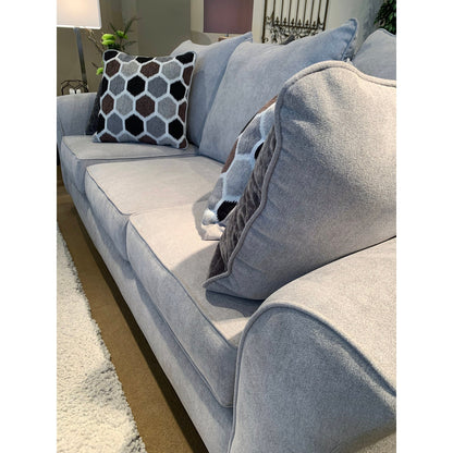 Canapé à dossier coussiné en tissu Camero de Roundhill Furniture