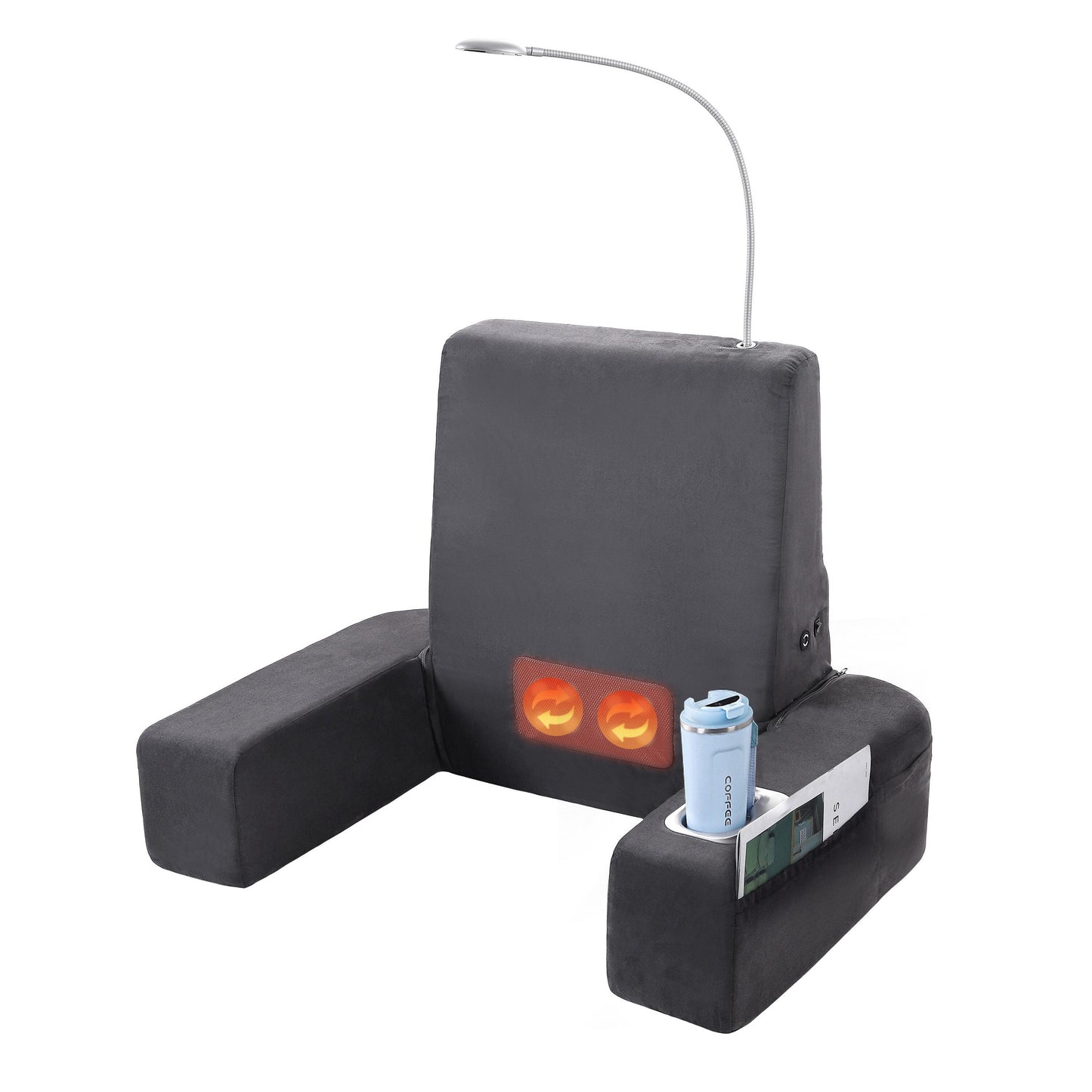 Chaise longue Carepeutic avec dossier et massage Shiatsu chauffant