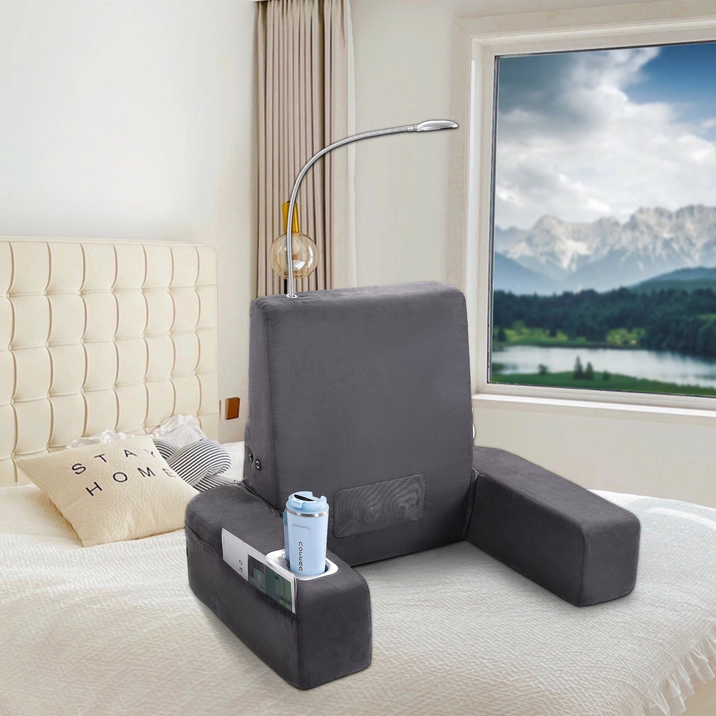 Chaise longue Carepeutic avec dossier et massage Shiatsu chauffant