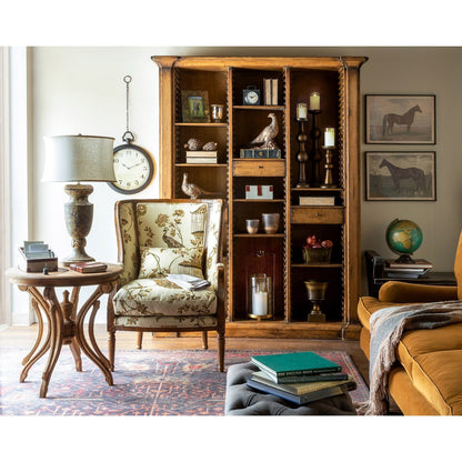 Canapé rembourré en velours Carlisle