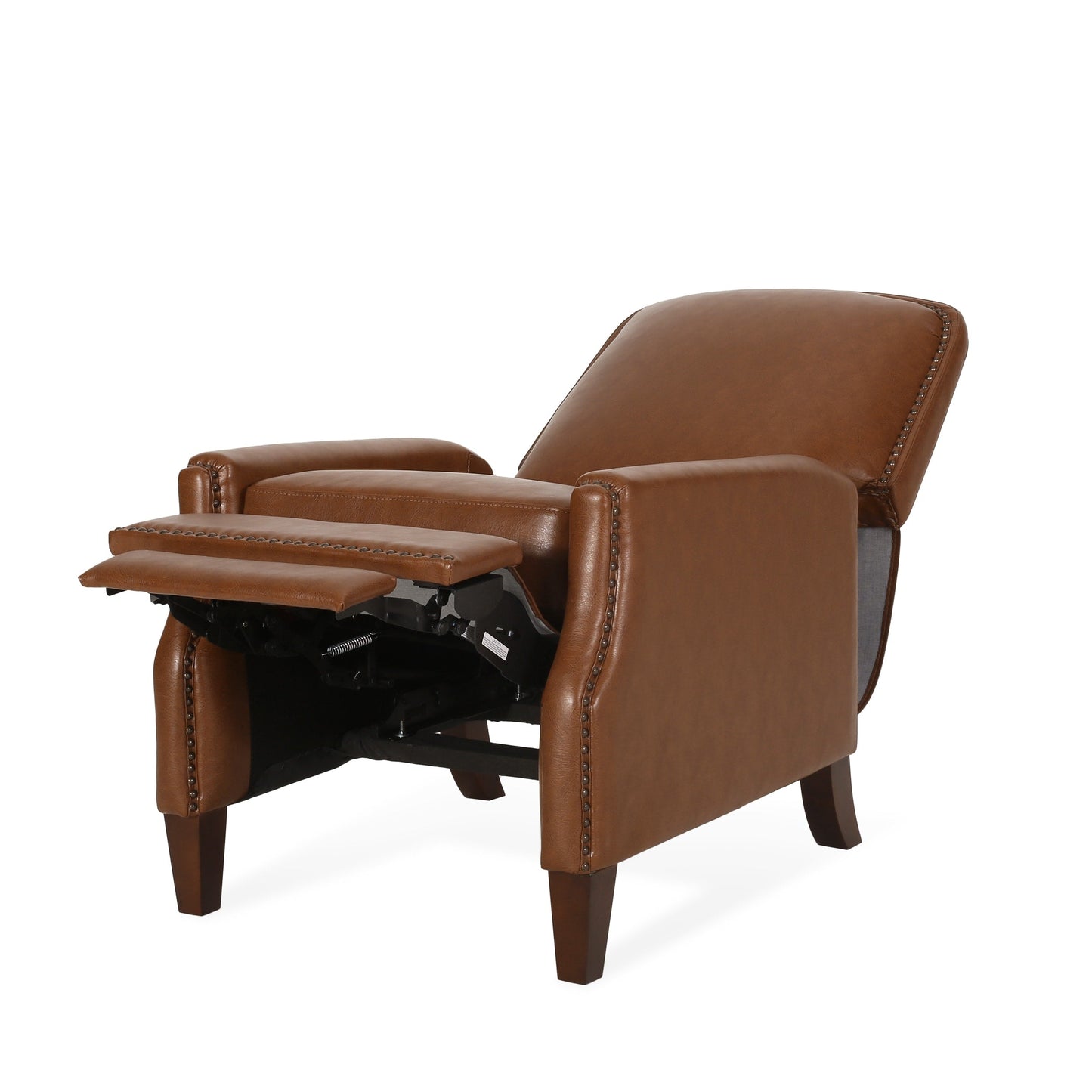 Fauteuil inclinable rembourré Cavanaugh avec garniture cloutée par Christopher Knight Home