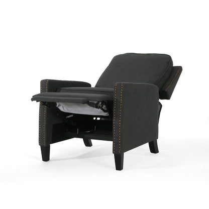 Fauteuil inclinable traditionnel en tissu Cecelia par Christopher Knight Home