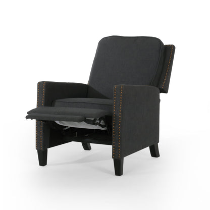 Fauteuil inclinable traditionnel en tissu Cecelia par Christopher Knight Home