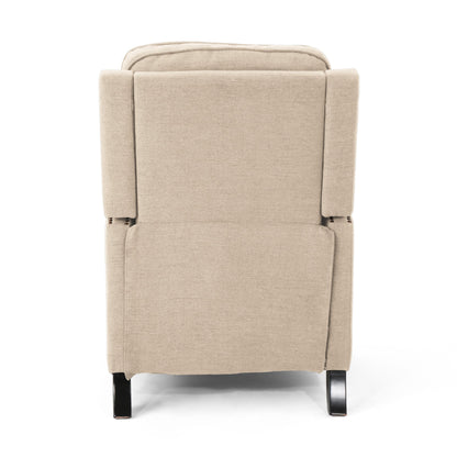 Fauteuil inclinable traditionnel en tissu Cecelia par Christopher Knight Home