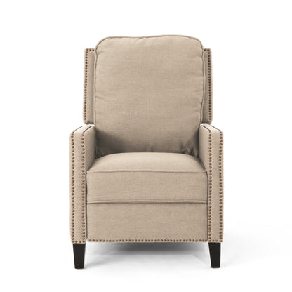 Fauteuil inclinable traditionnel en tissu Cecelia par Christopher Knight Home