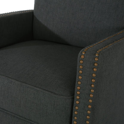Fauteuil inclinable traditionnel en tissu Cecelia par Christopher Knight Home