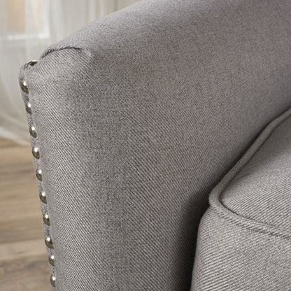 Fauteuil inclinable en tissu capitonné Cerelia par Christopher Knight Home