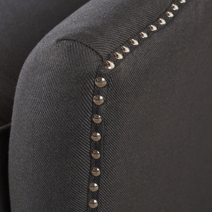 Fauteuil inclinable en tissu capitonné Cerelia par Christopher Knight Home