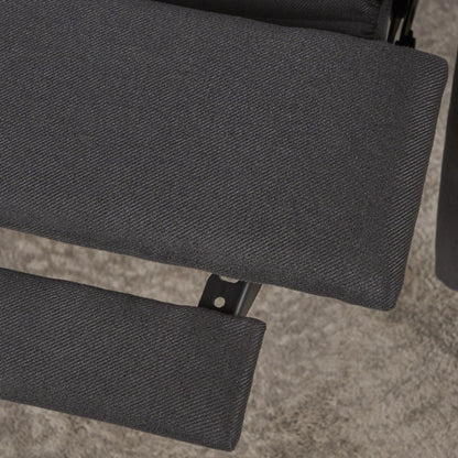 Fauteuil inclinable en tissu capitonné Cerelia par Christopher Knight Home