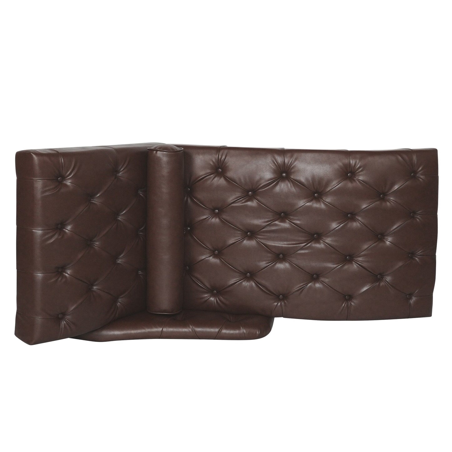 Chaise longue d'intérieur avec accoudoirs, fauteuil d'appoint moelleux, chaise longue rembourrée avec coussin et pieds en bois massif